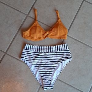 High waisted bikini